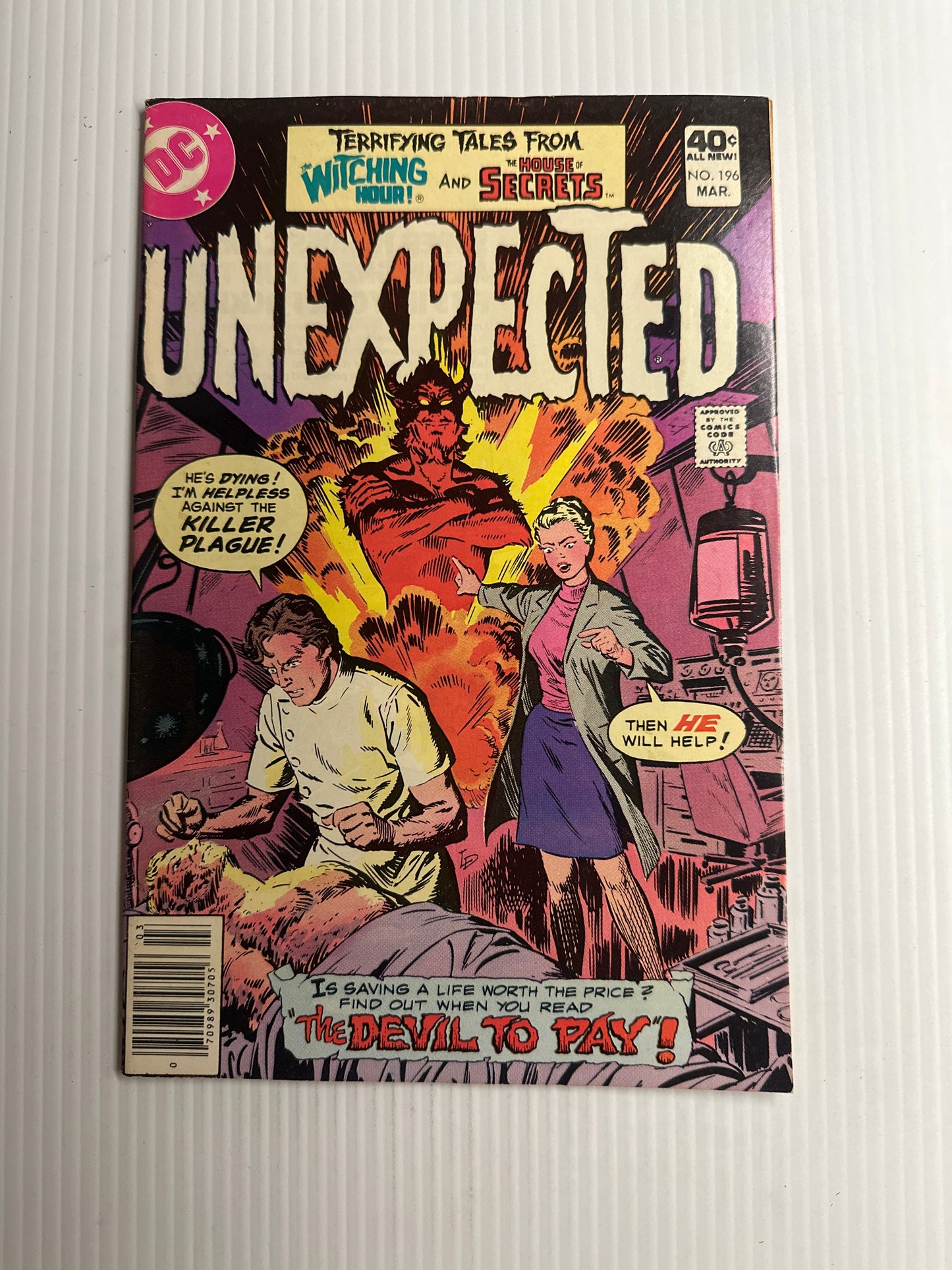 The Unexpected #196 1980 (VF)