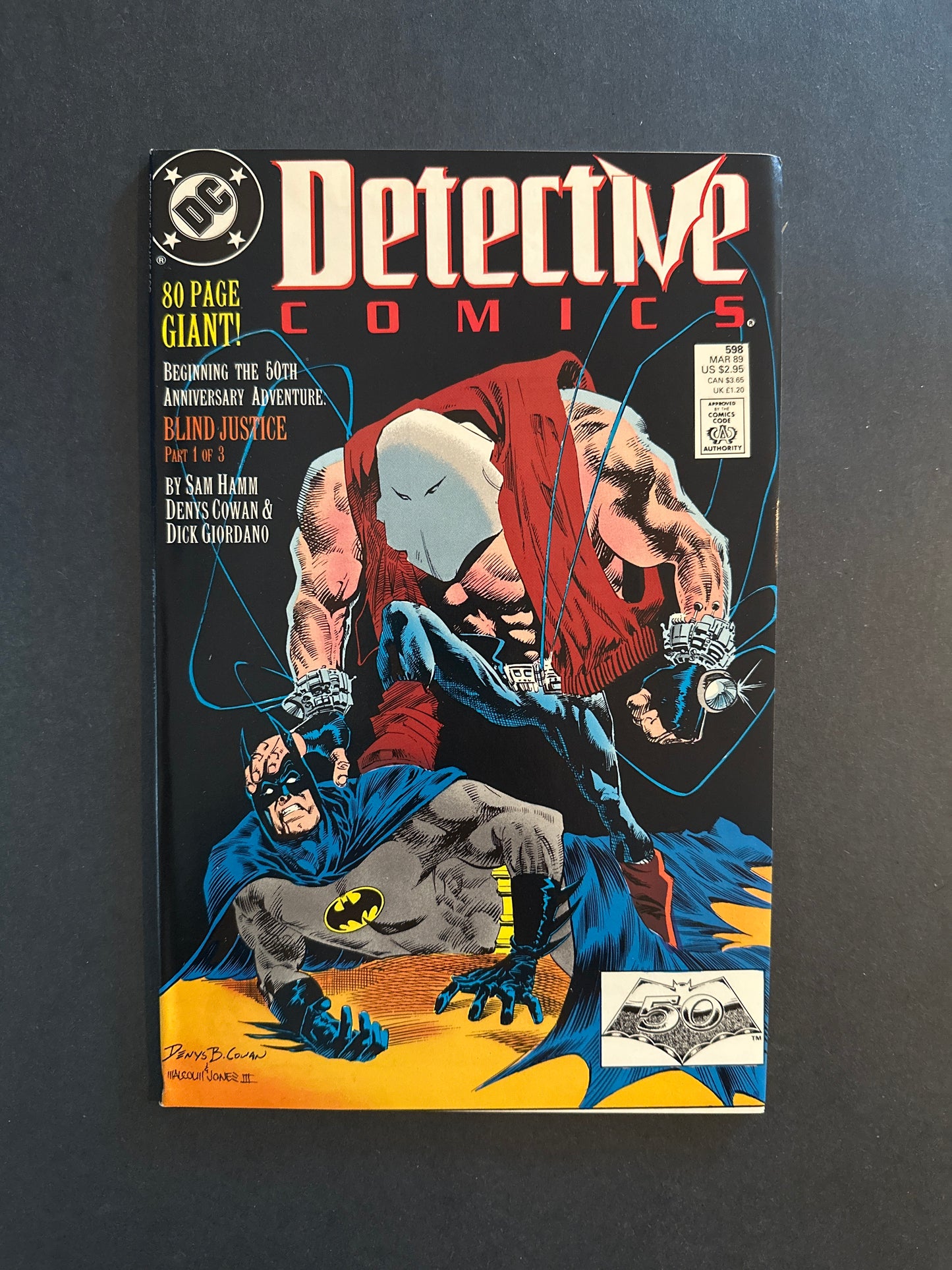 Detective Comics #598 1989