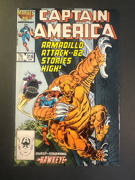 Captain America #316 1986