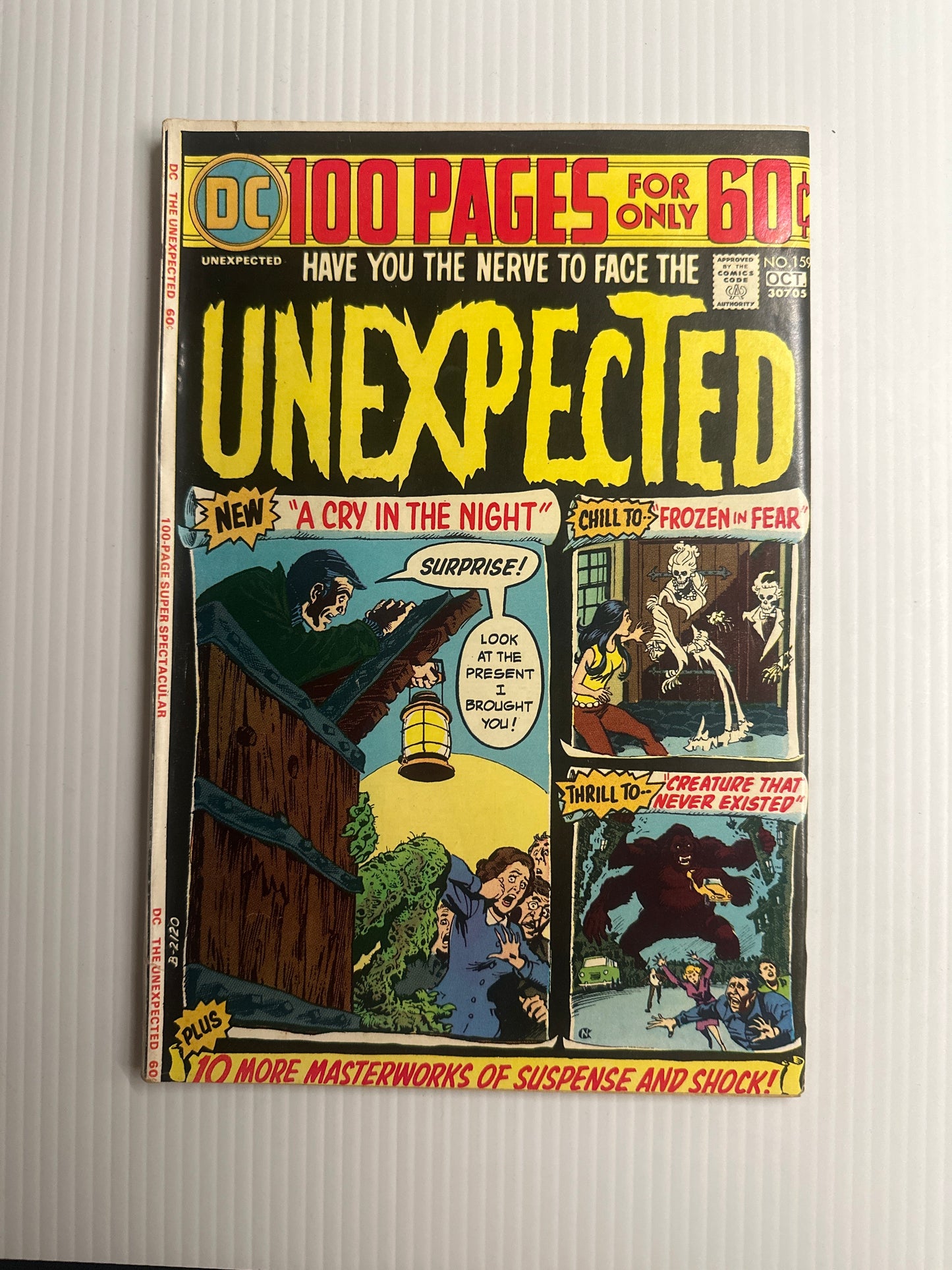 The Unexpected #159 1974 (FN+) Nick Cardy Cover!