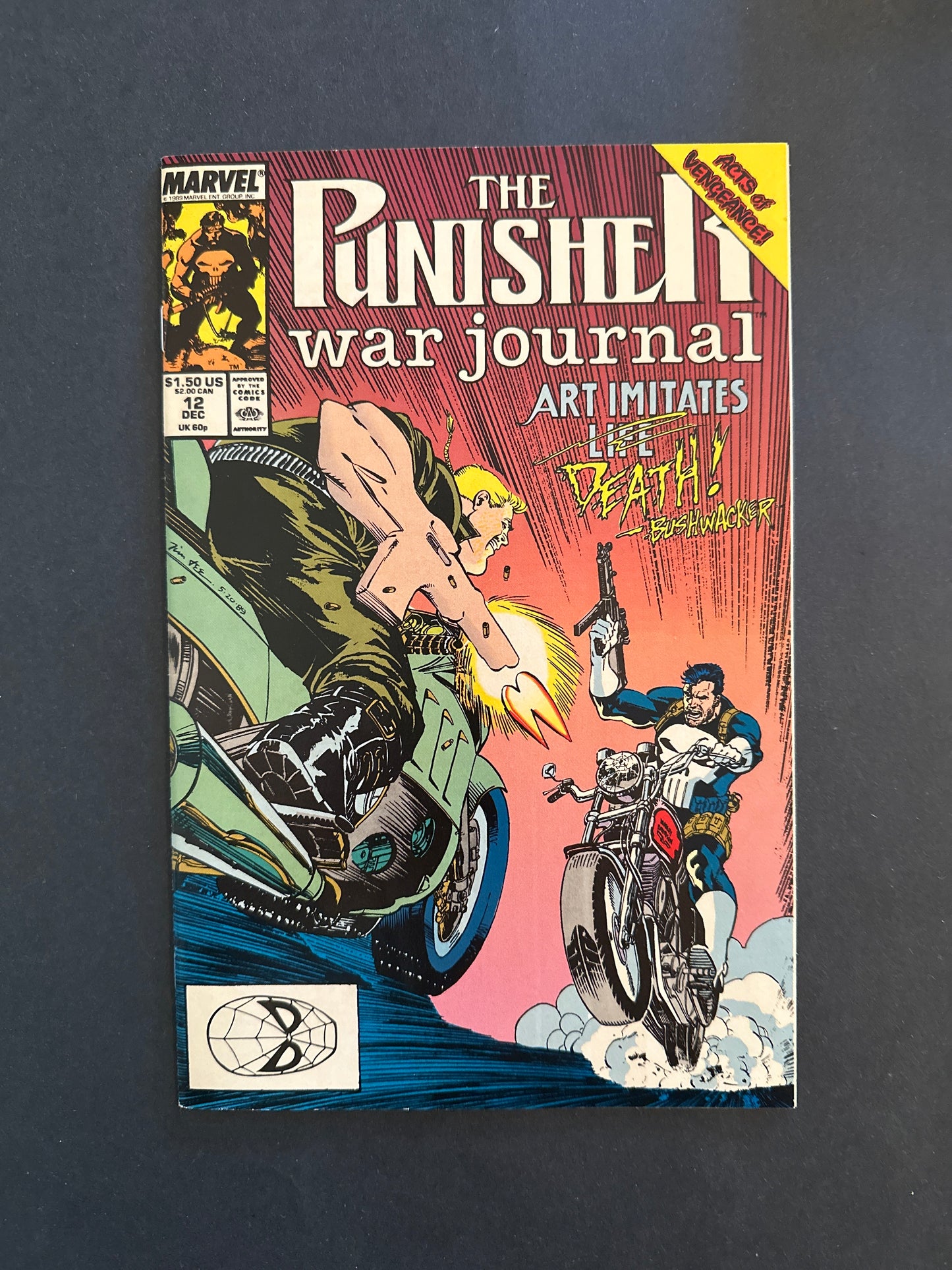 The Punisher War Journal #12 1989