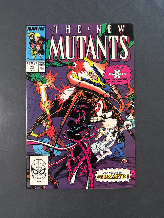 The New Mutants #74 1989