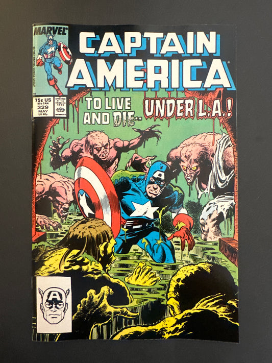 Captain America #329 1987