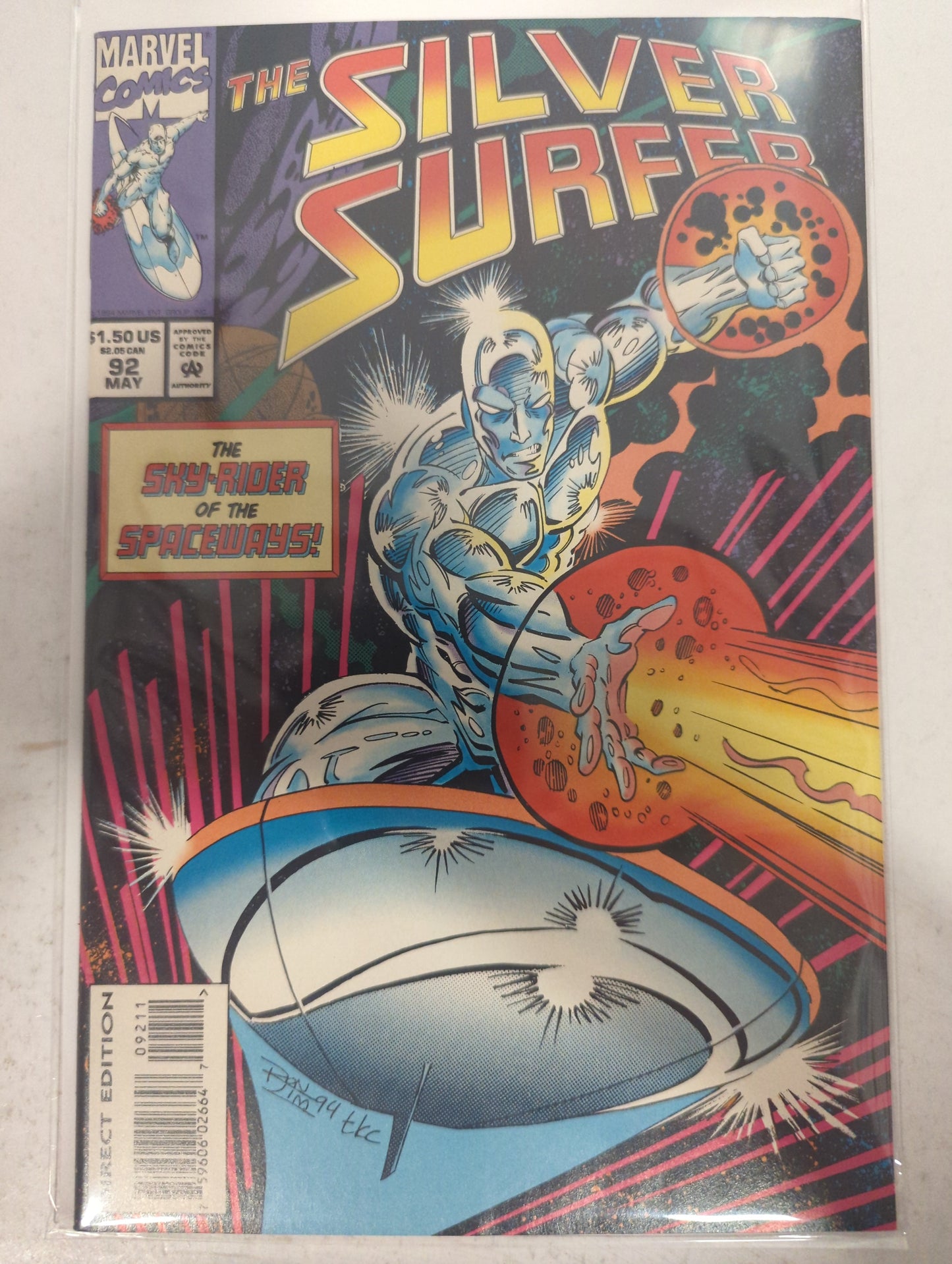 Sliver Surfer #92