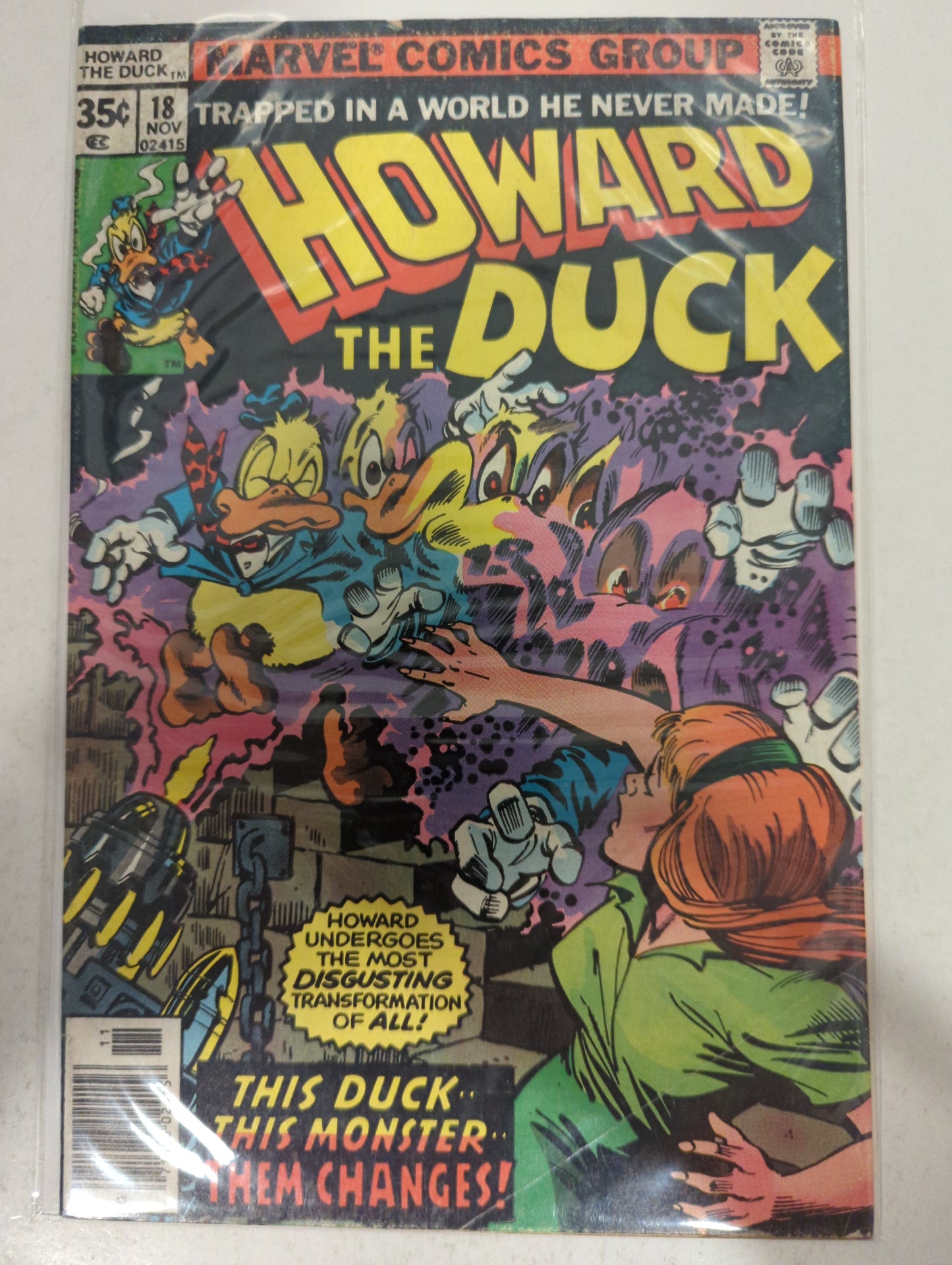 Howard The Duck #18 Newsstand