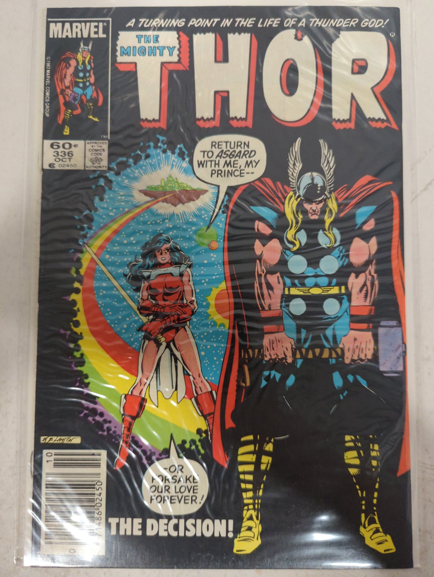 Thor #336 Newsstand