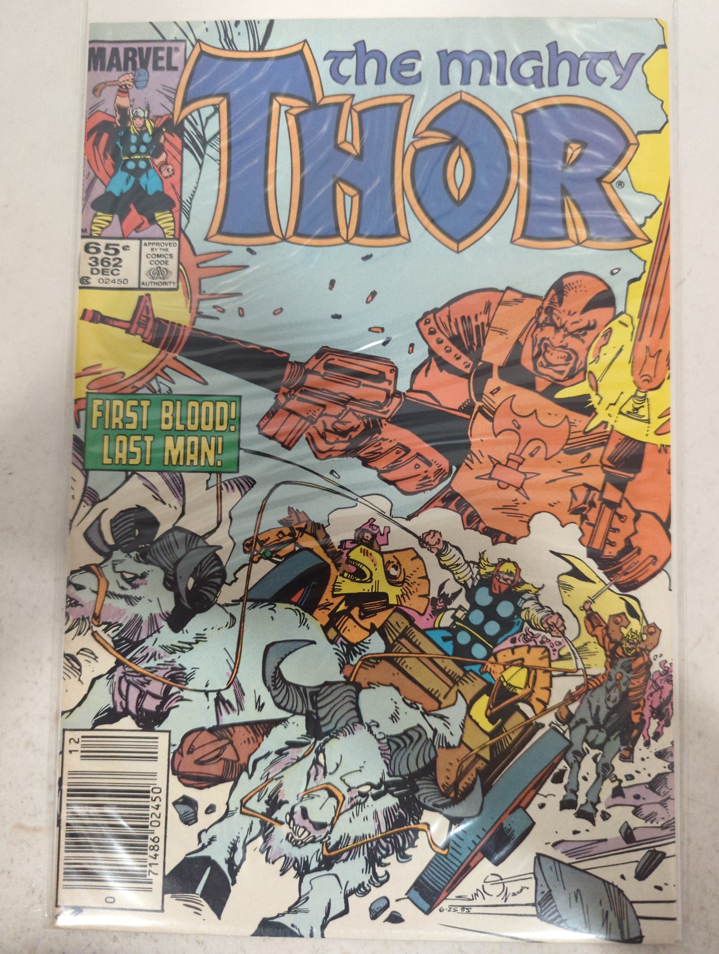 Thor #362 Newsstand