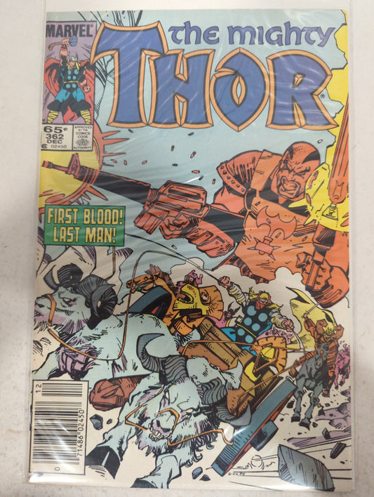 Thor #362 Newsstand