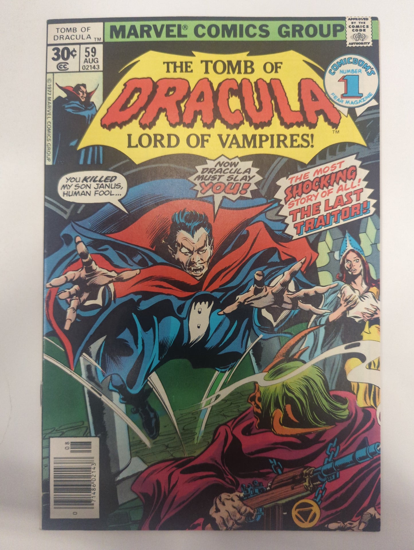 Tomb Of Dracula #59 Newsstand