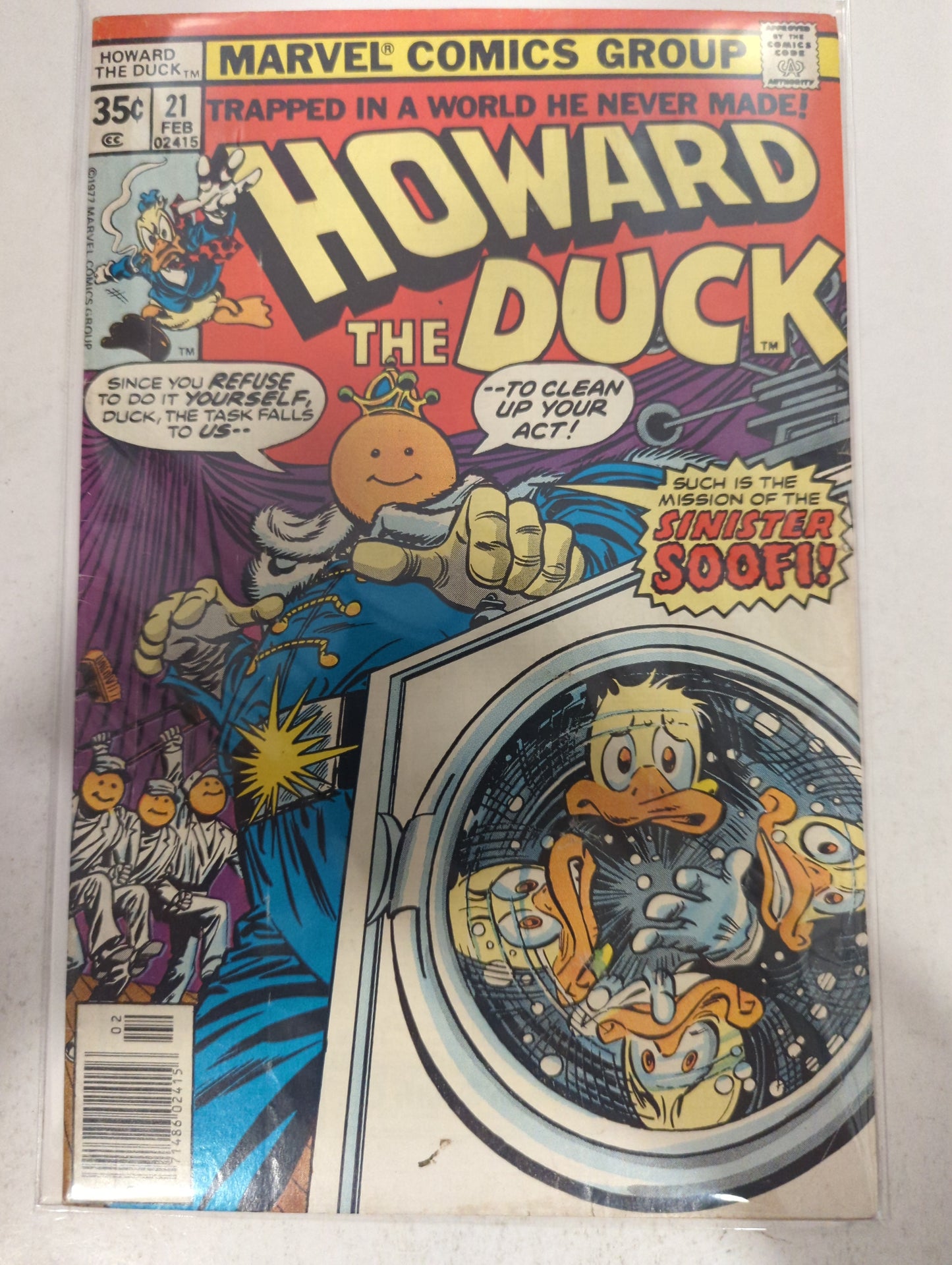 Howard The Duck #21 Newsstand