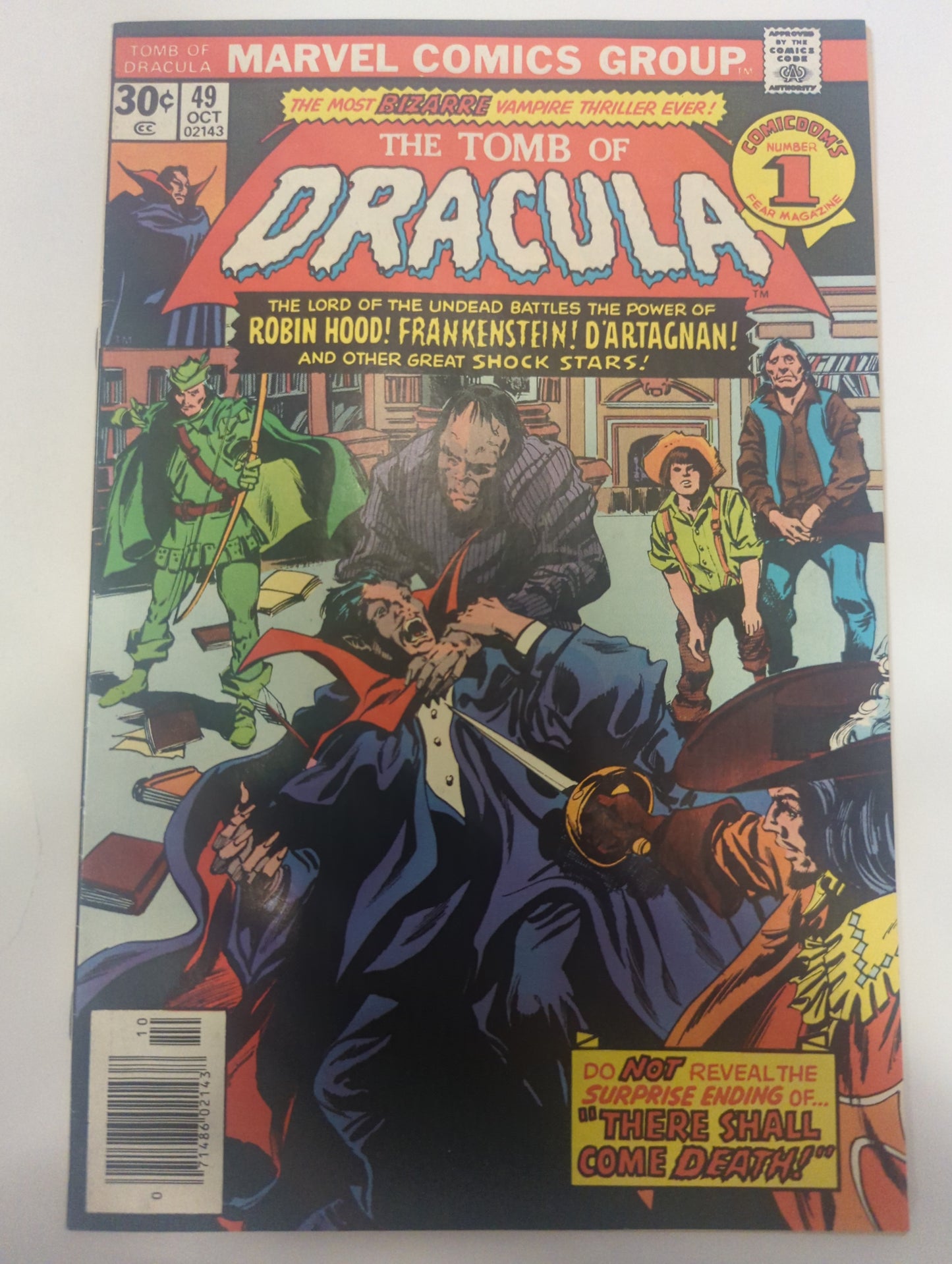 Tomb Of Dracula #49 Newsstand