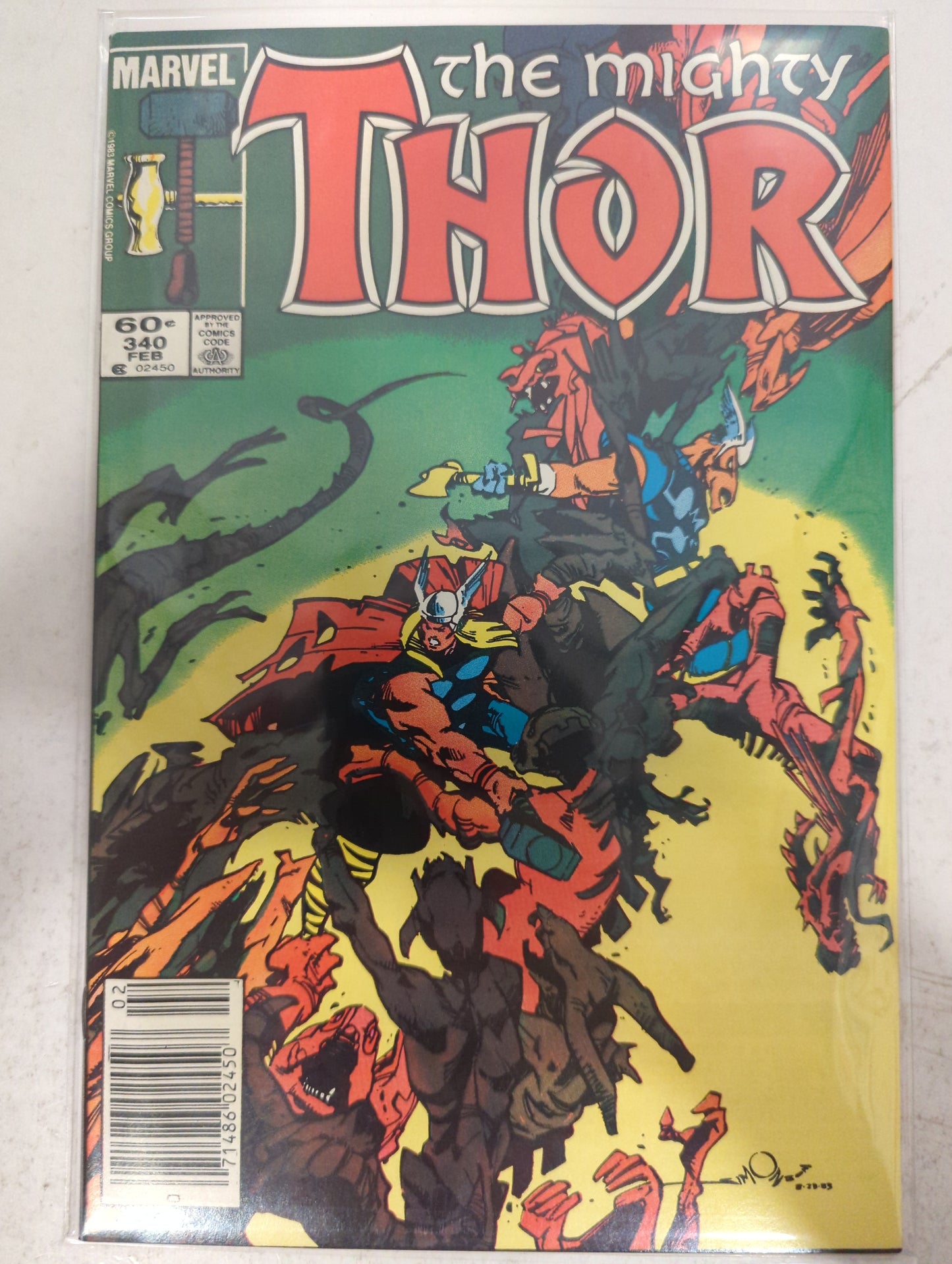 Thor #340 Newsstand