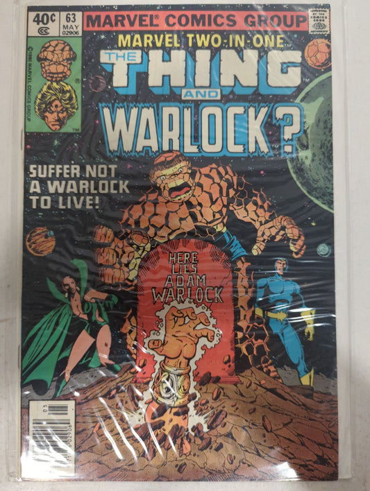 Marvel Two-In-One #63 Newsstand