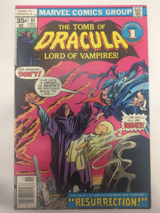 Tomb Of Dracula #61 Newsstand