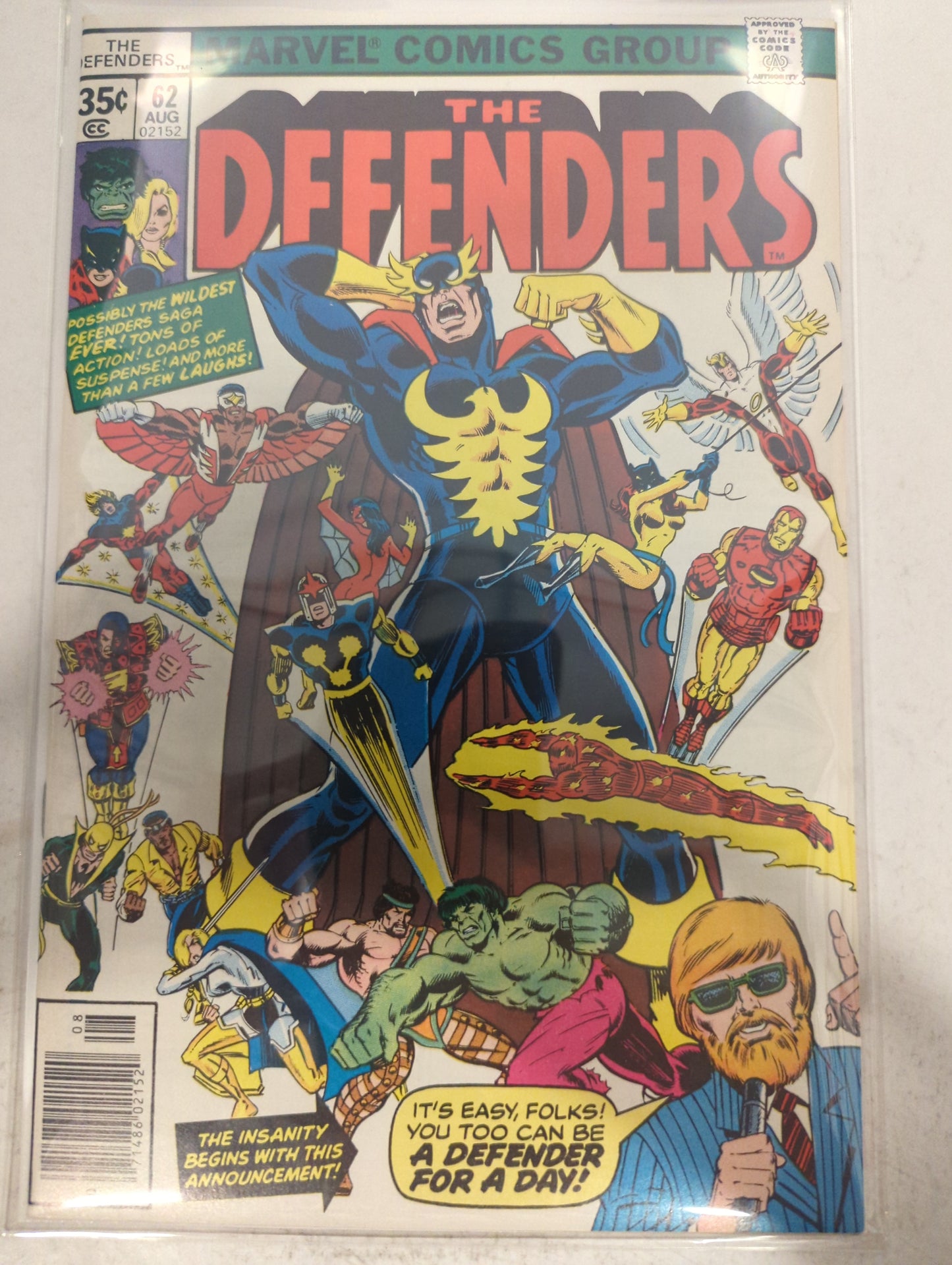 The Defenders #62 Newsstand