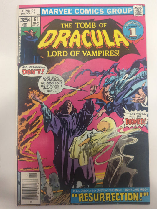 Tomb Of Dracula #61 Newsstand