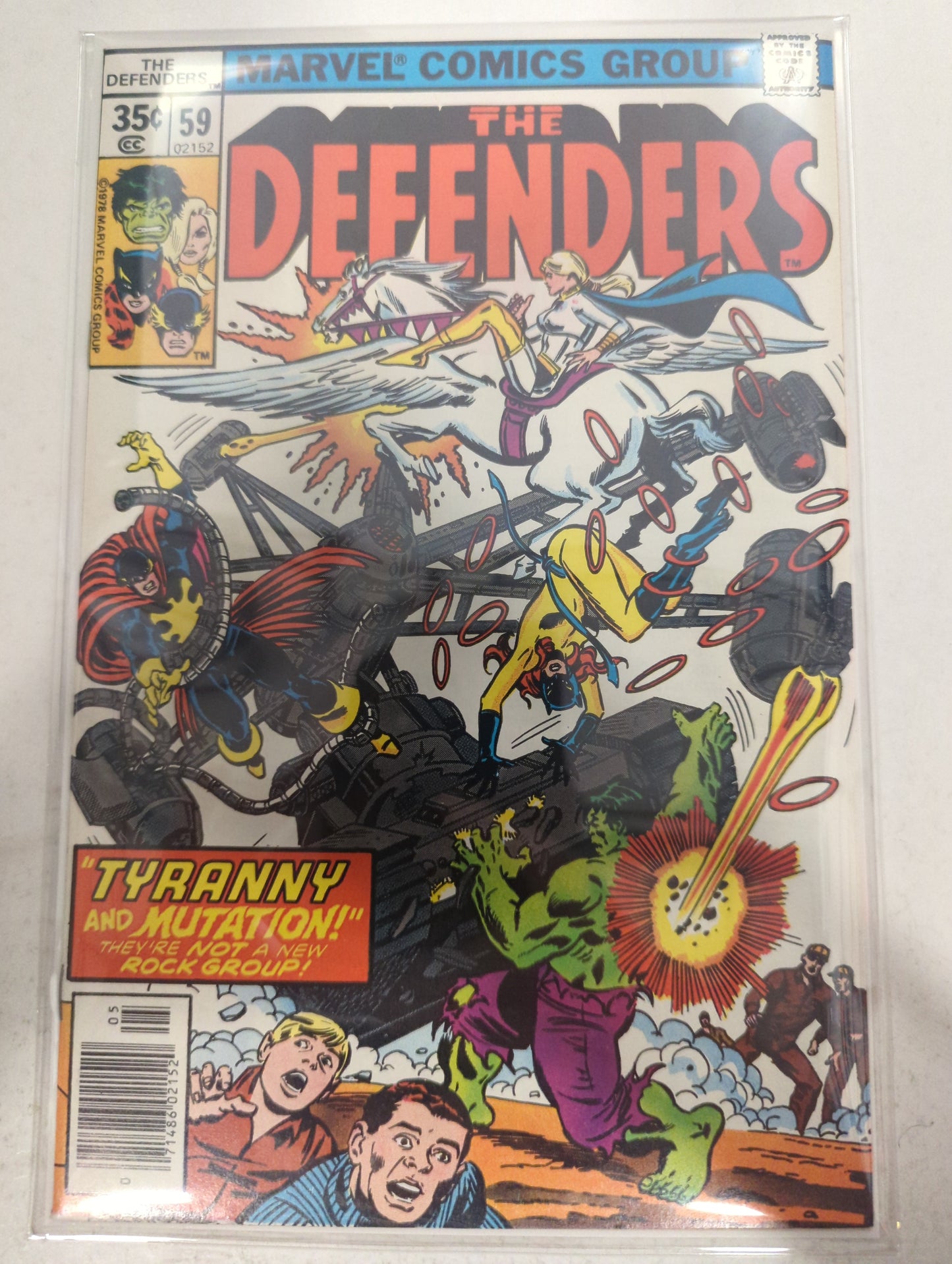 The Defenders #59 Newsstand