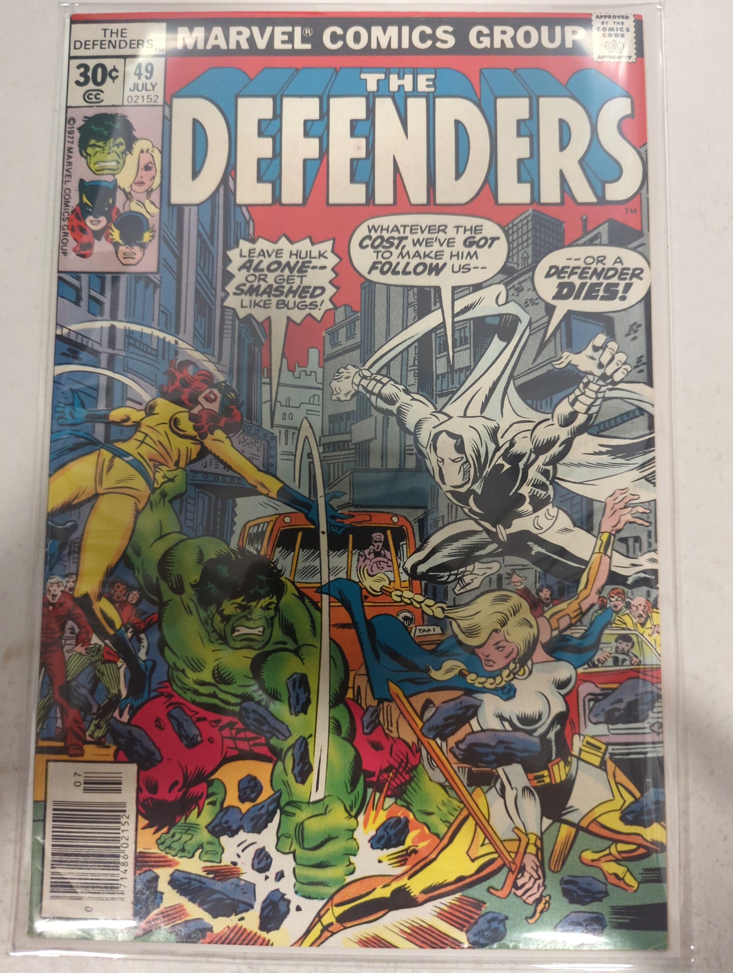 The Defenders #49 Newsstand