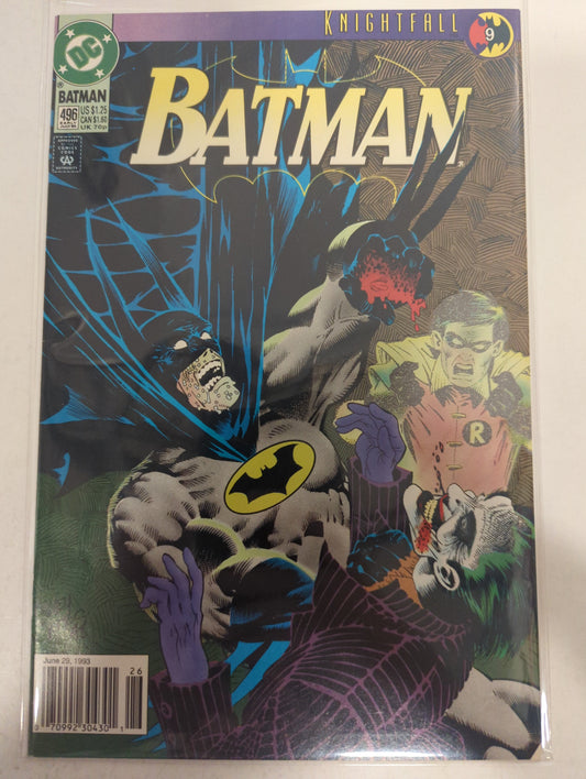 Batman #496 Newsstand