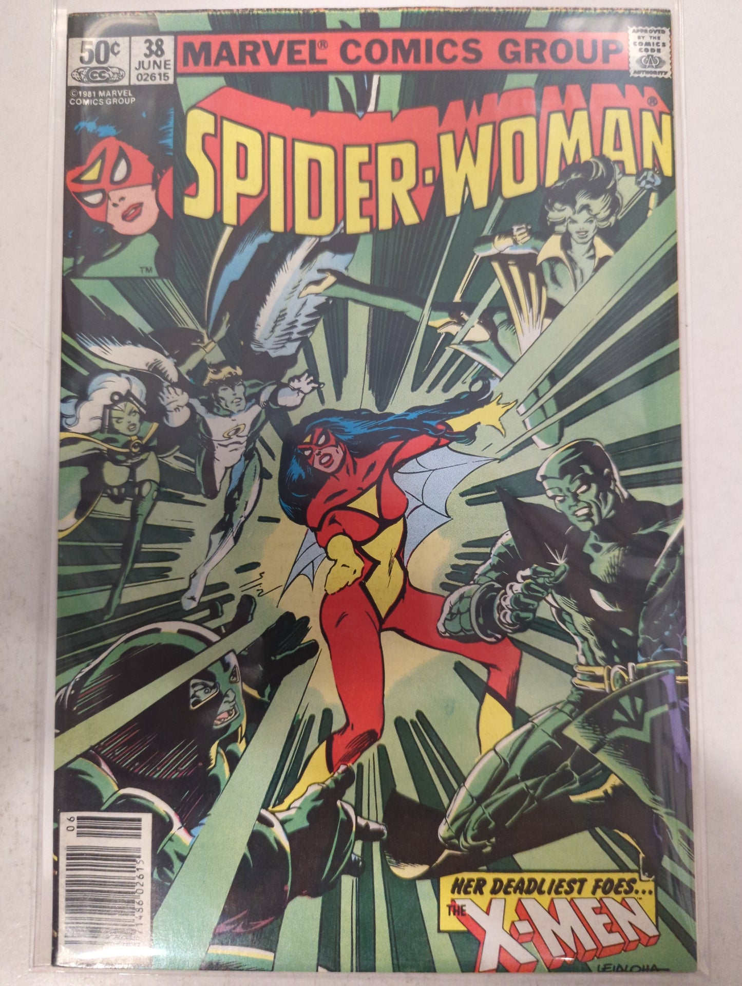 Spider-Woman #38 Newsstand