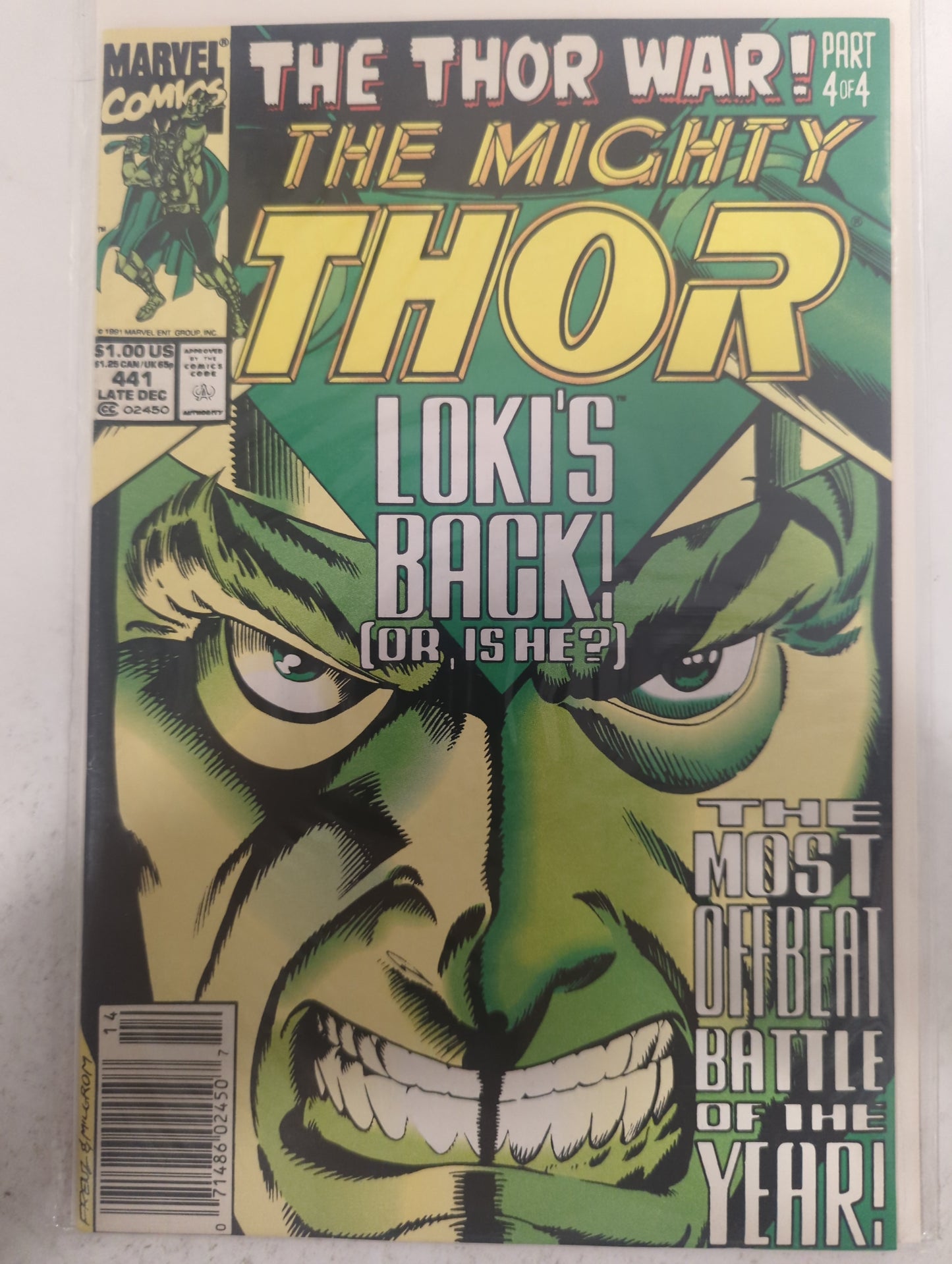 Thor #441 Newsstand