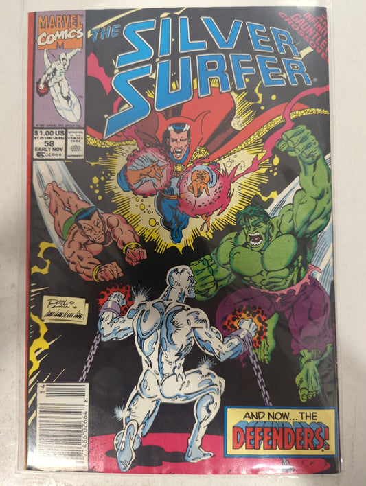 Sliver Surfer #58 Newsstand