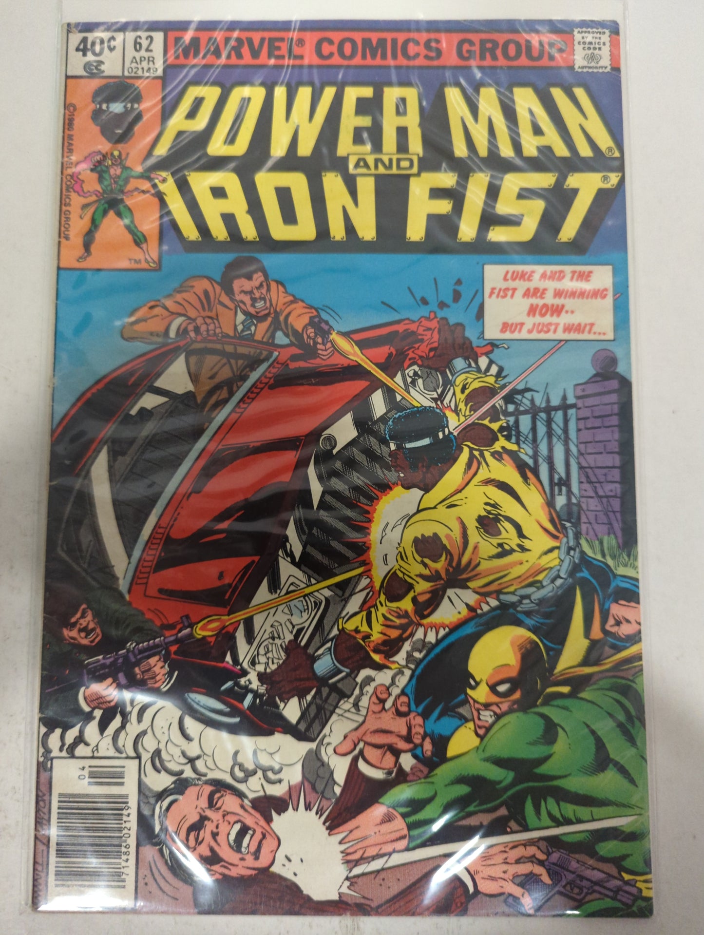 Luke Cage Power Man #62 Newsstand