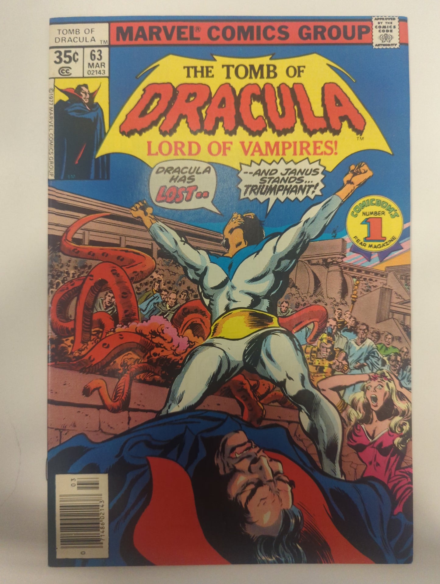 Tomb Of Dracula #63 Newsstand