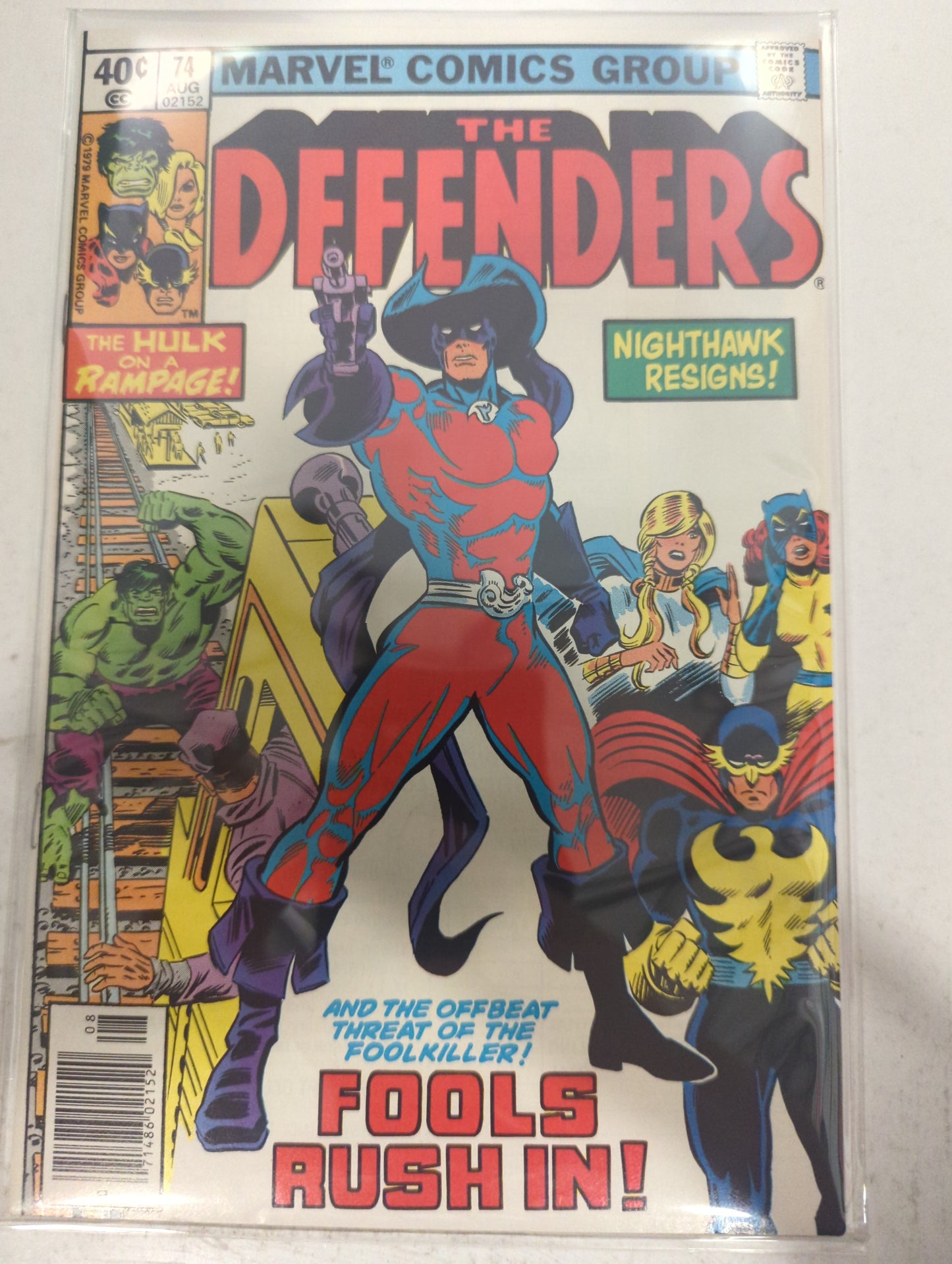 The Defenders #74 Newsstand