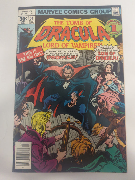 Tomb Of Dracula #54 Newsstand