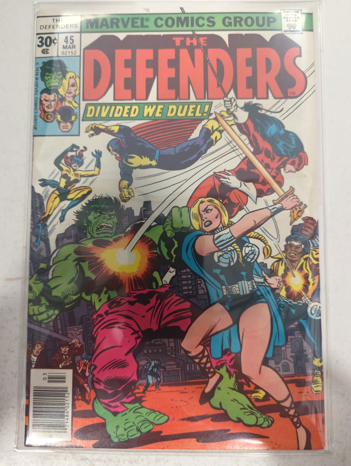 The Defenders #45 Newsstand