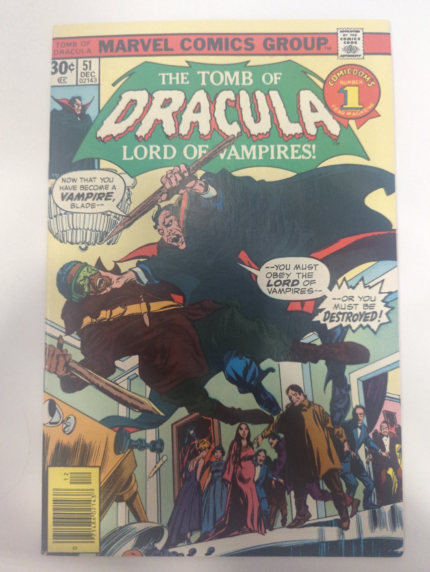 Tomb Of Dracula #51 Newsstand