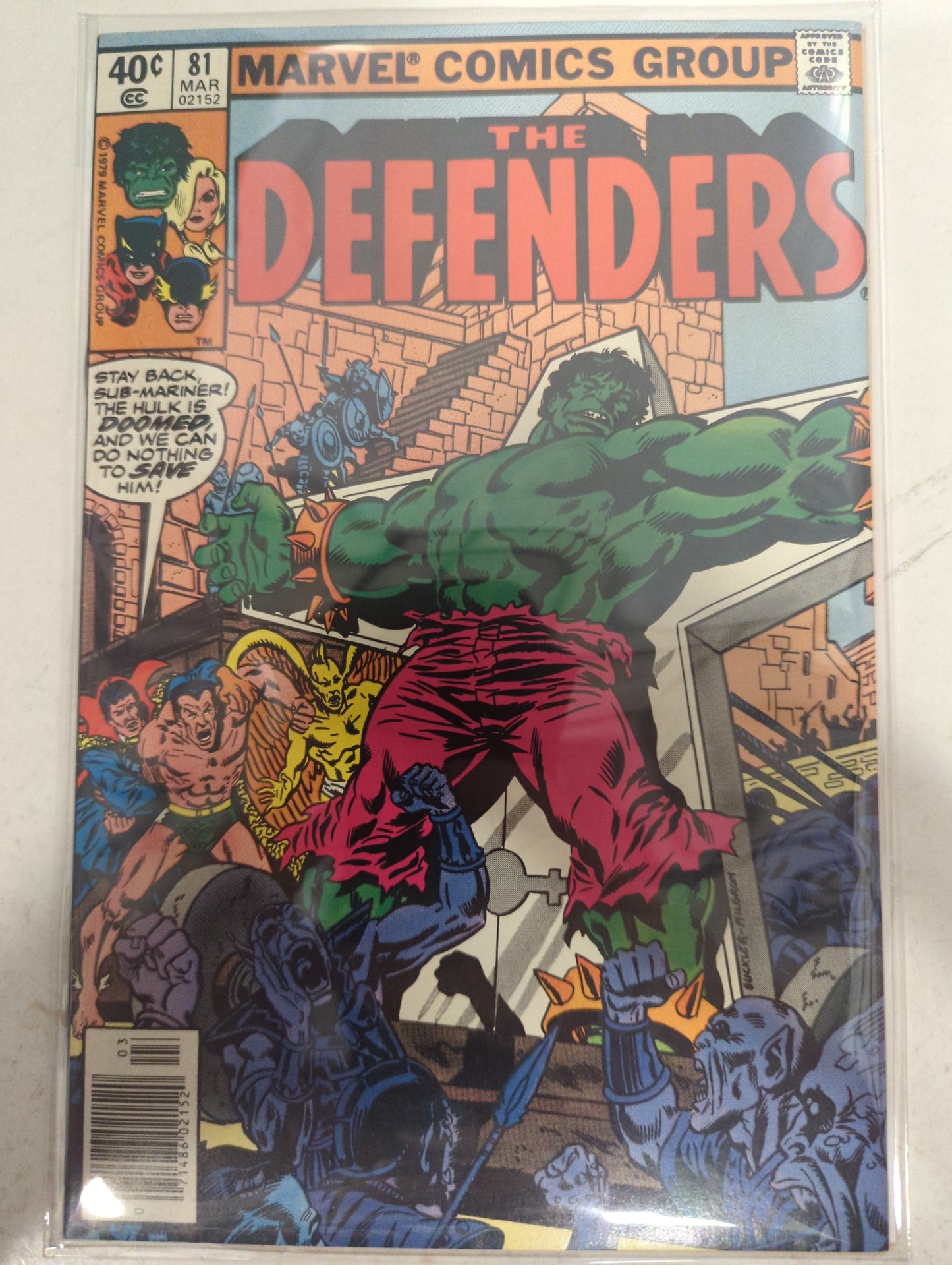 The Defenders #81 Newsstand