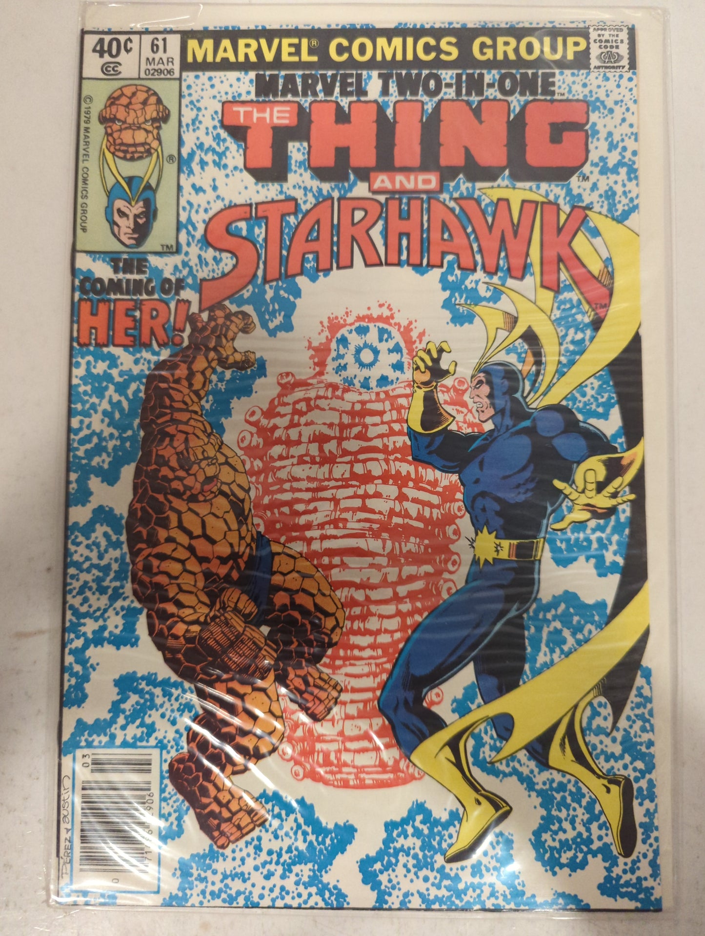 Marvel Two-In-One #61 Newsstand