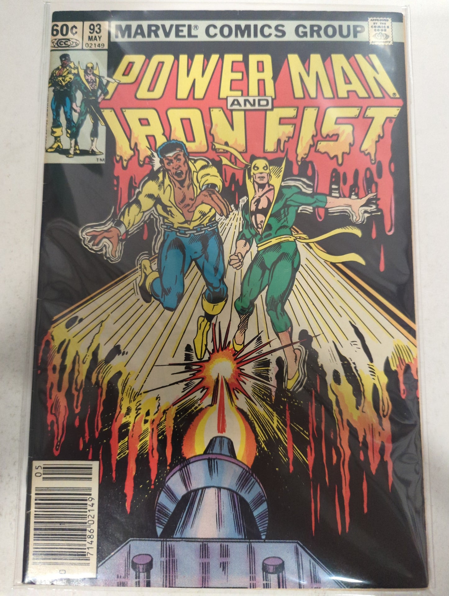 Luke Cage Power Man #93 Newsstand