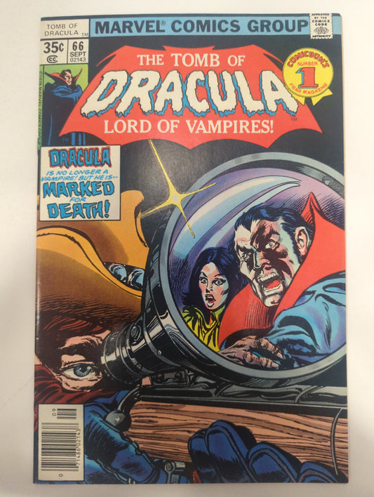 Tomb Of Dracula #66 Newsstand