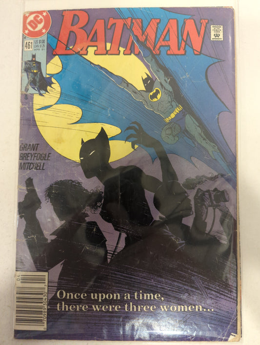 Batman #461 Newsstand Low Grade