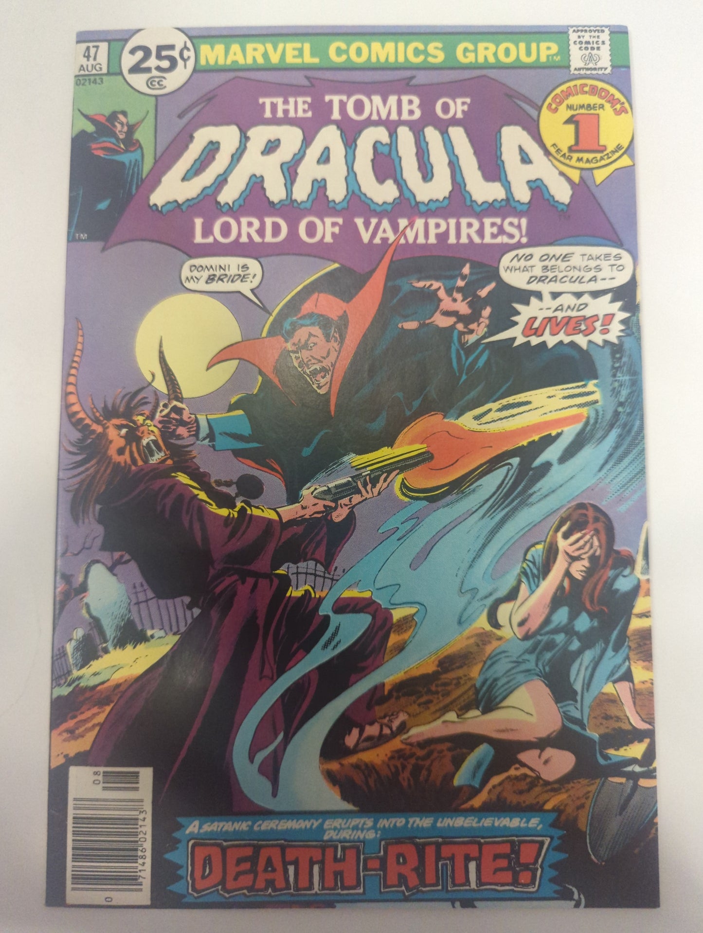 Tomb Of Dracula #47 Newsstand