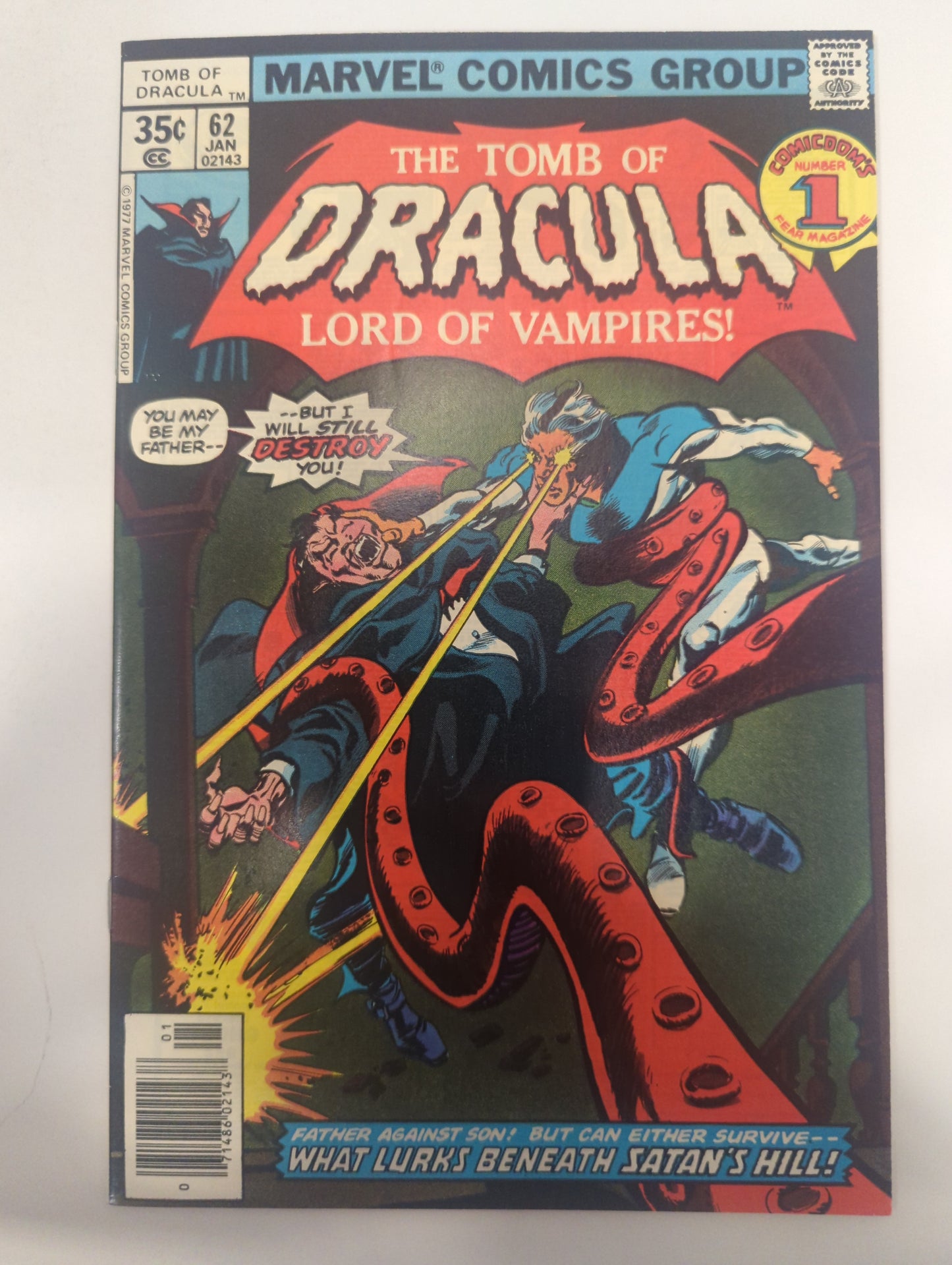 Tomb Of Dracula #62 Newsstand