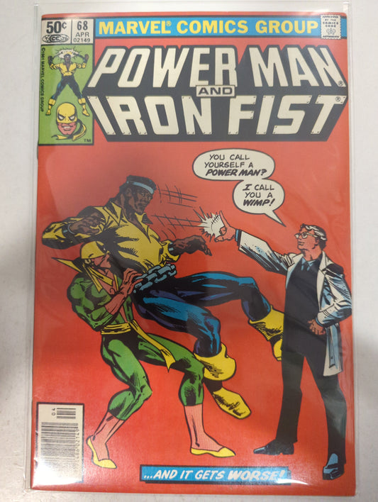 Luke Cage Power Man #68 Newsstand