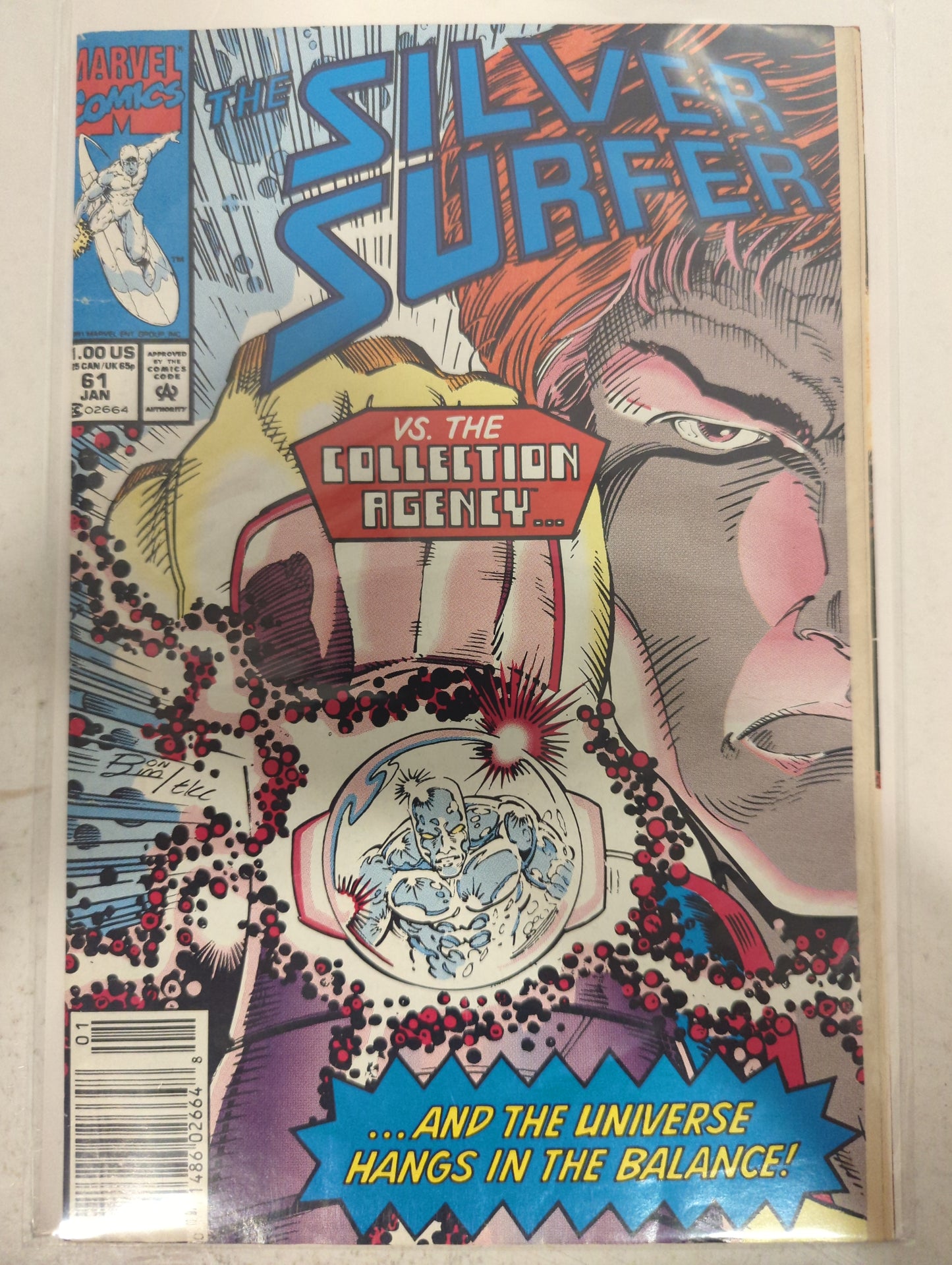 Sliver Surfer #61 Newsstand