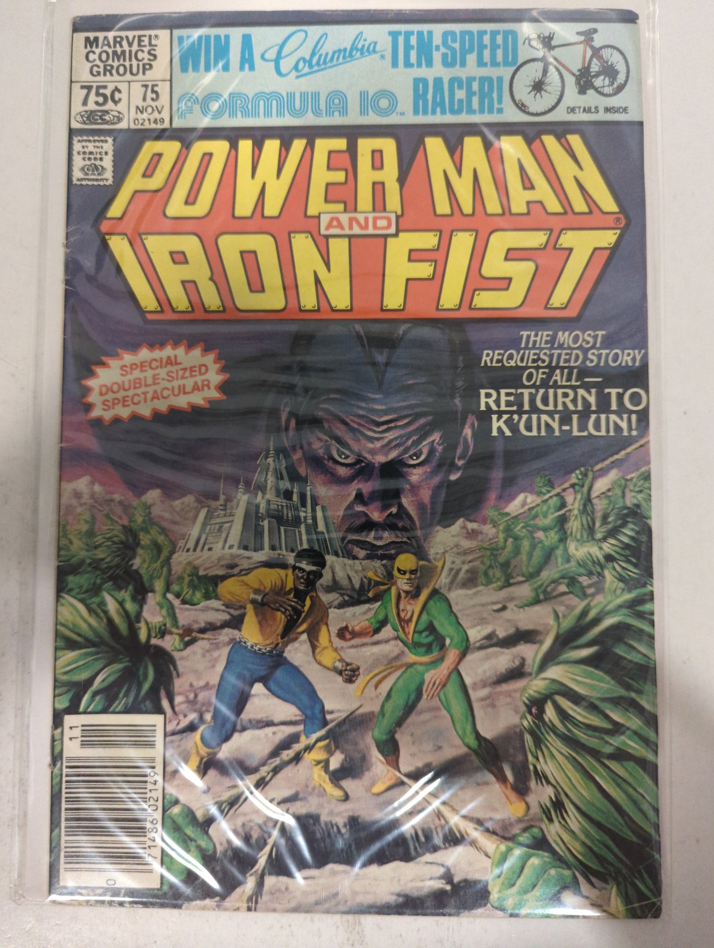 Luke Cage Power Man #75 Newsstand