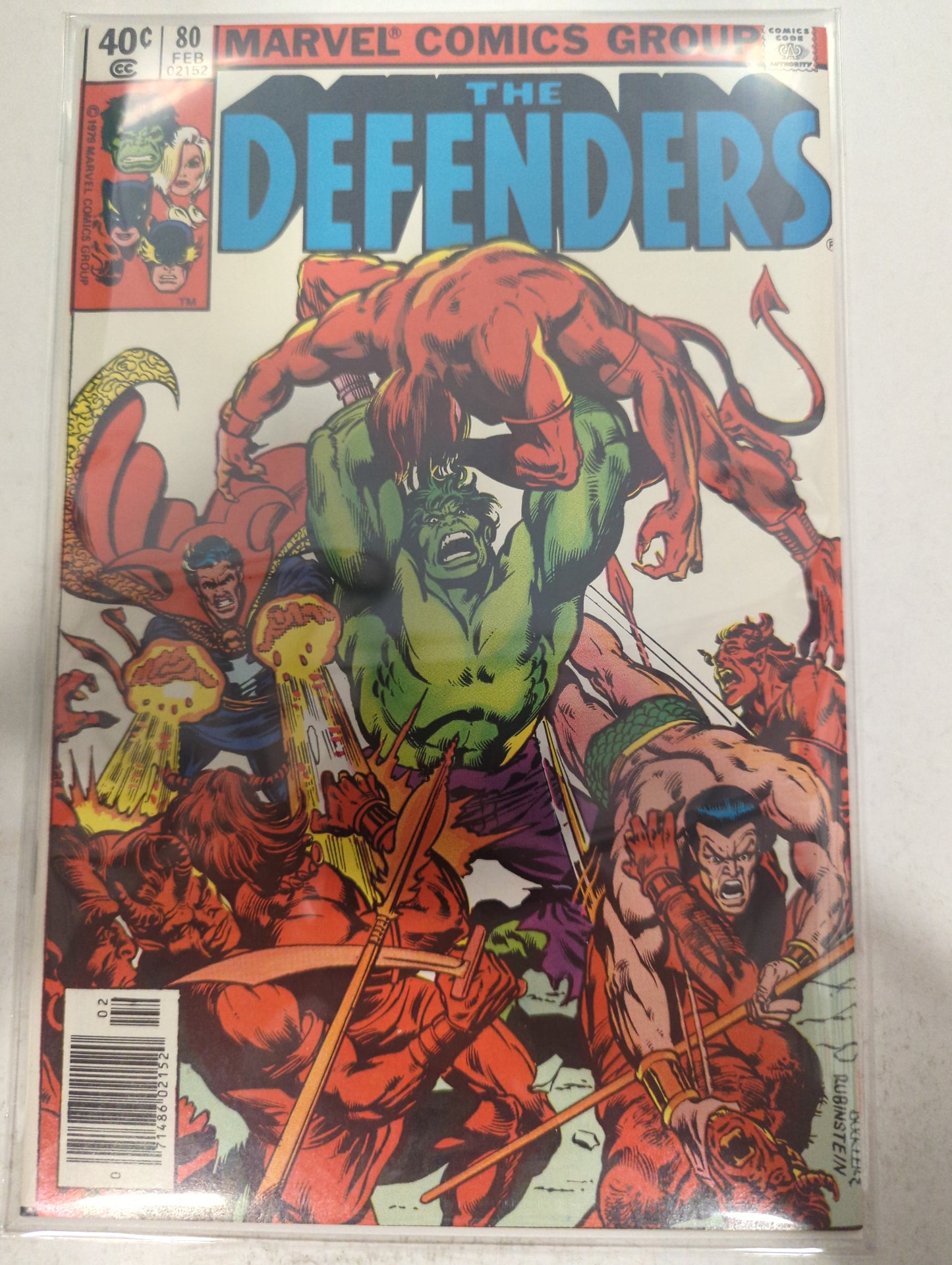 The Defenders #80 Newsstand