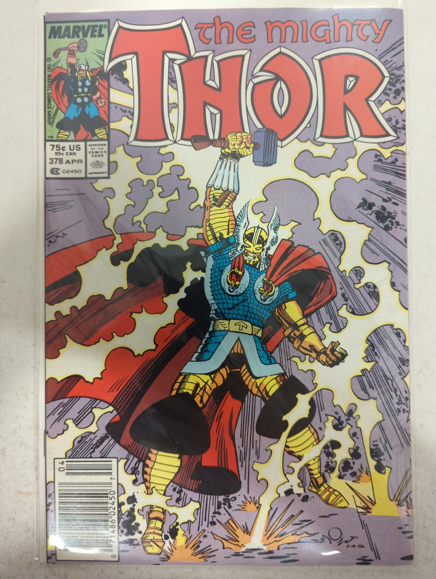 Thor #378 Newsstand