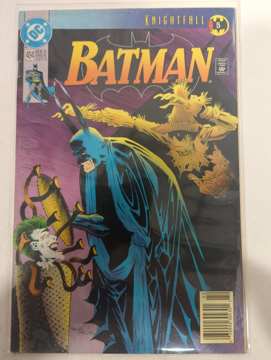 Batman #494 Newsstand