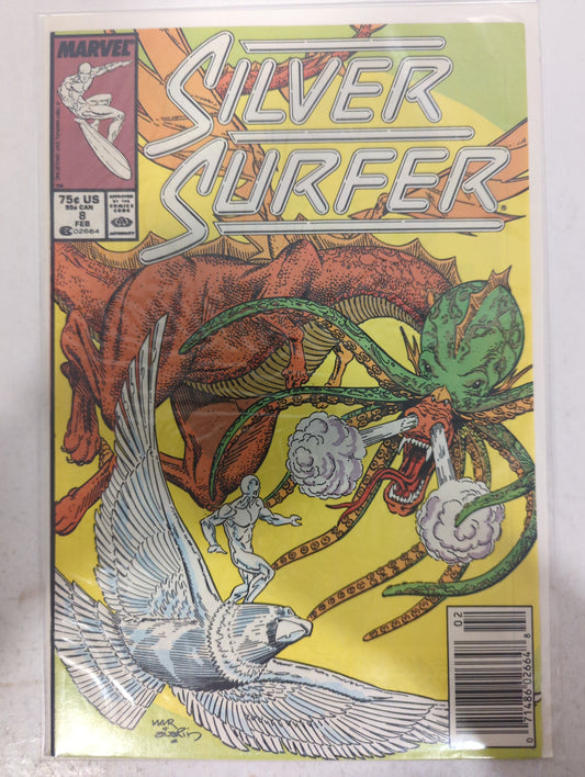 Sliver Surfer #8 Newsstand