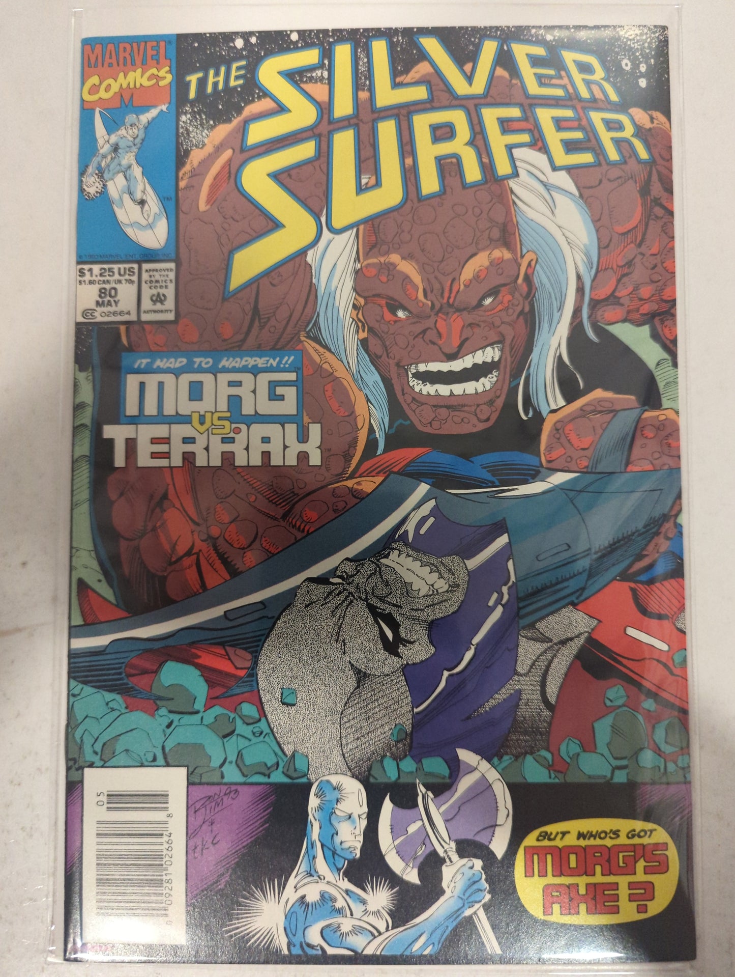 Sliver Surfer #80 Newsstand