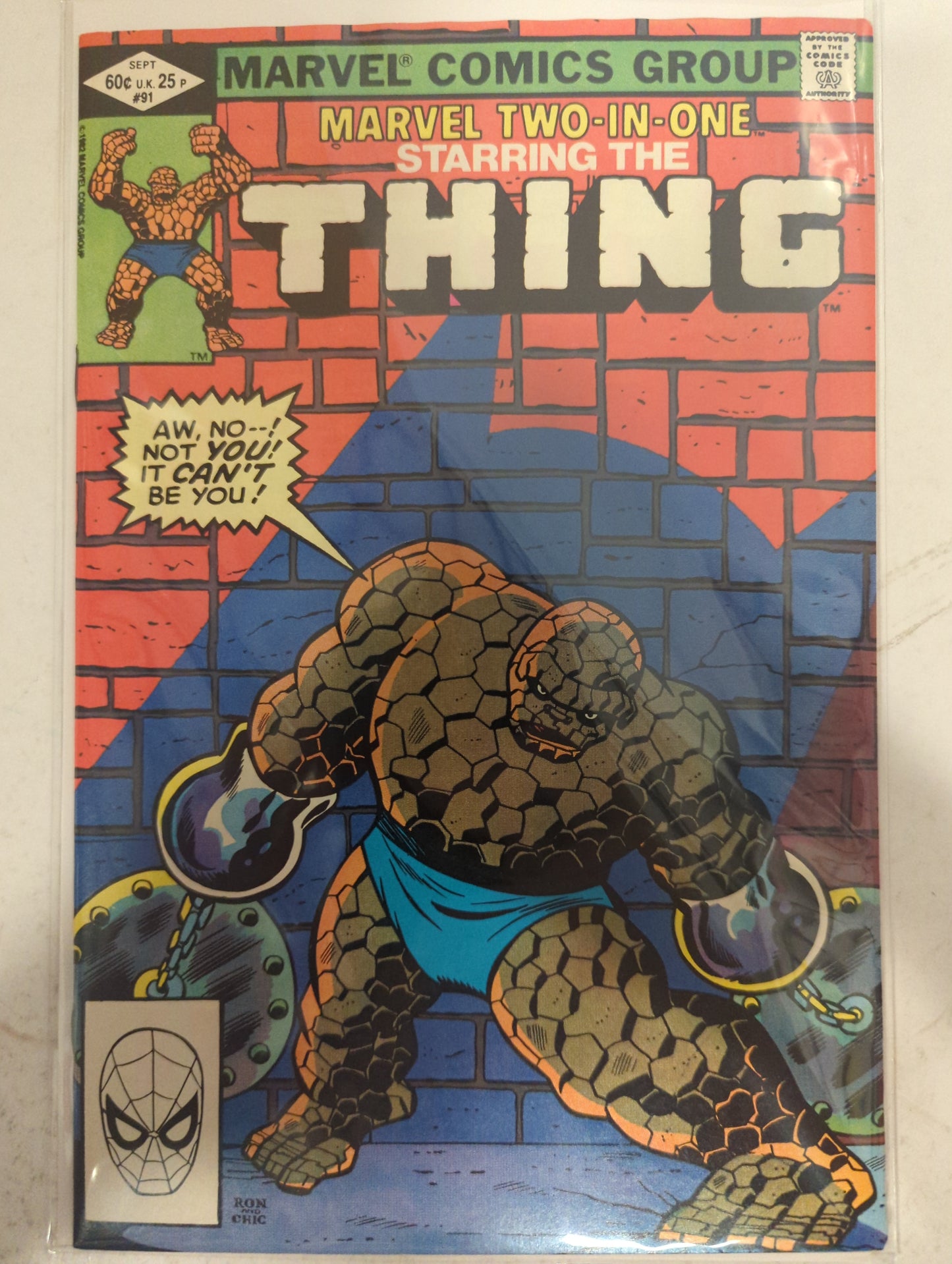 Marvel Two-In-One #91