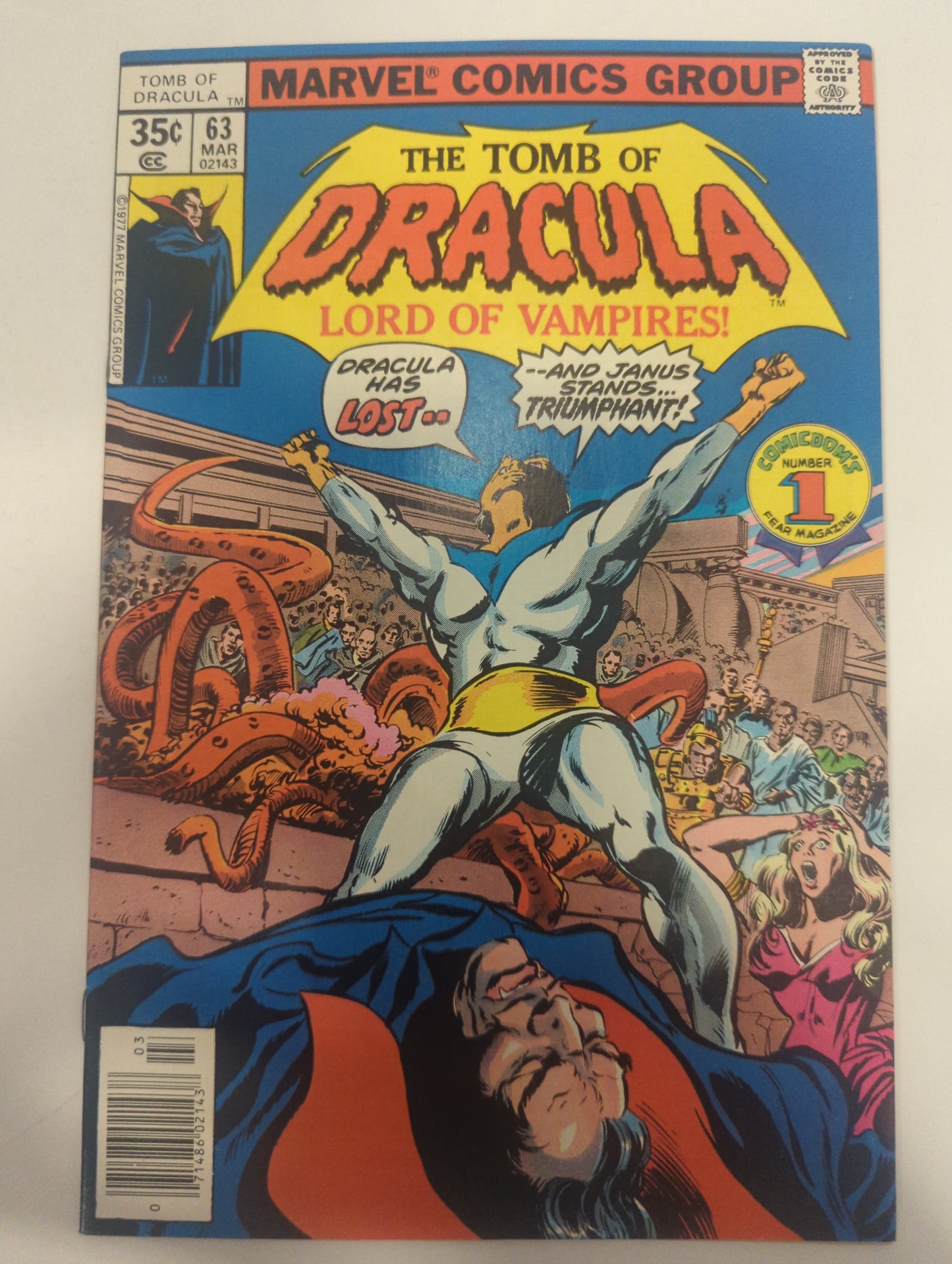 Tomb Of Dracula #63 Newsstand