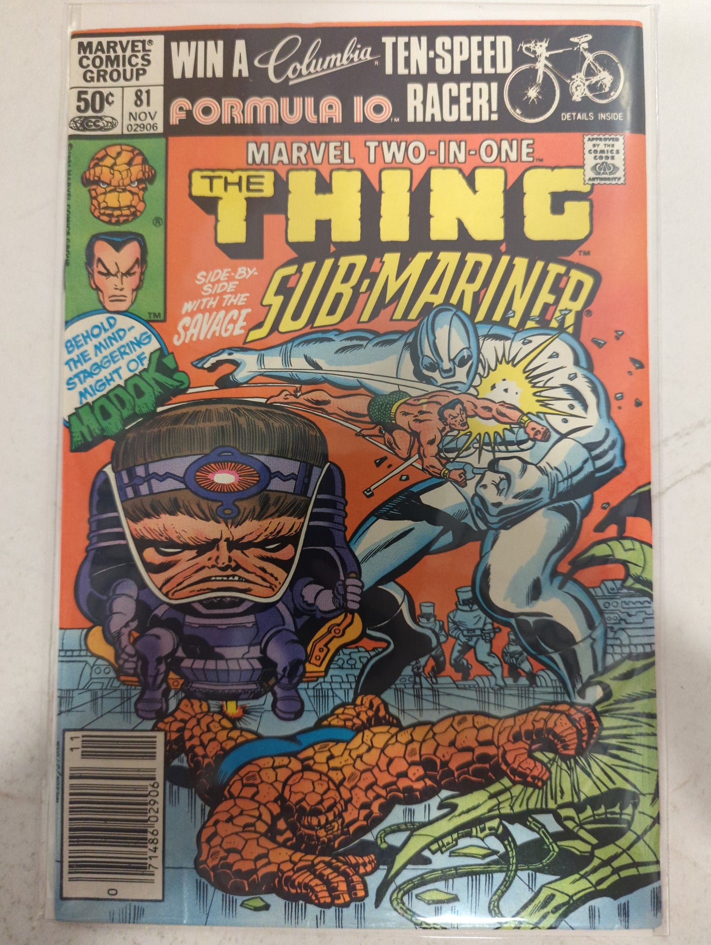 Marvel Two-In-One #81 Newsstand